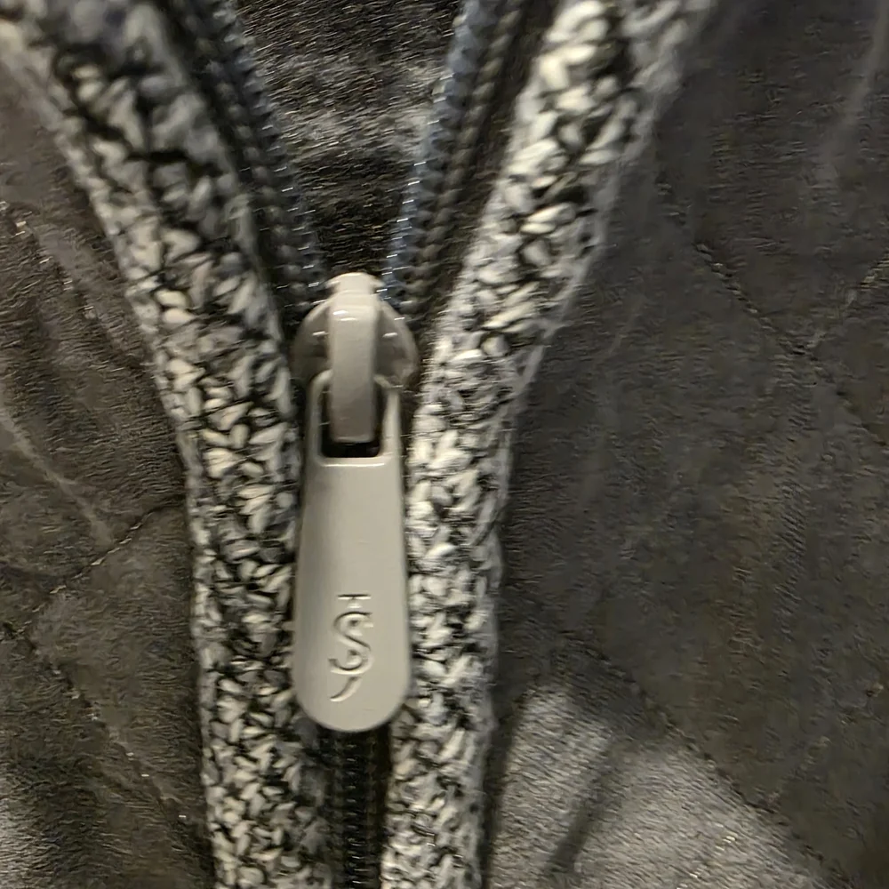 Scott James Mens Luxury Jacket M Gray Quilted Full Zip Plaid Lined Polished - Picture 7 of 13